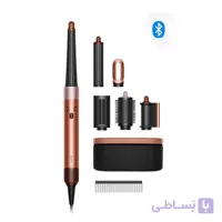 سشوار حالت دهنده مو ایررپ دایسون مدل DYSON AIRWRAP HS08 Amber Silk/Pink Champagne
