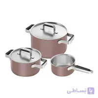 سرویس پخت و پز 5 پارچه سبز زولینگ مدل پیور PURE