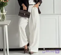 شلوار تک زنانه white | زنیر