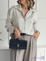 شومیز زنانه satin صدفی | outlet collection