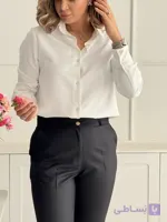 شومیز زنانه basic سفید | Outlet collection