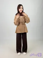 مانتو کبریتی کمرکش 757