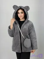 کاپشن تدی همراه کیف