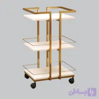 ترولی فورتیک پزشکی سه طبقه