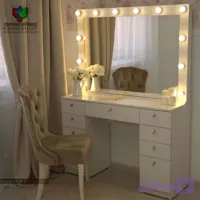 آینه گریم چوبی ۹کشو