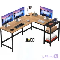 میز کامپیوتر شکل L مدل ZML1 | گارانتی | قابلیت سفارشی سازی