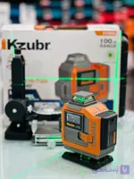 تراز لیزری زوبر 4 بعدی 360 درجه و نور سبز مدل KLL-G16-