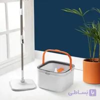 ست سطل و زمین شوی چرخشی هوم کت – مدل ملورین