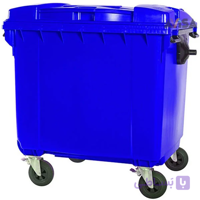 سطل زباله 660 لیتری مکانیزه پلی اتیلن Goodbin