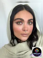 لنز رنگی فصلی لایم گرین یونیک
