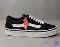 کفش کتونی ونس مشکی سفید(Vans Old Skool) | کلاسیک‌ترین استایل خیابانی