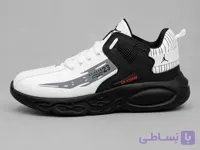 کفش کتونی نایک ایر جردن 4 رترو سفید مشکی (Jordan 4 Retro) | خاص و کلاسیک