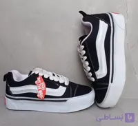 کفش کتونی ونس لژدار سفید مشکی