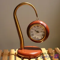 ساعت رومیزی آرتمیس مدل 1010 قهوه‌ای تیره