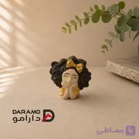 مجسمه دکوراتیو دختر موفرفری