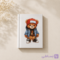 آلبوم عکس کودک مخملی 10×15 سفید