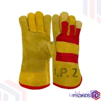 دستکش ایمنی کف چرم ipz