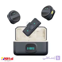 میکروفون بی‌سیم Neosail F33 | صدایی شفاف و بدون نویز برای تولید محتوا و کنفرانس