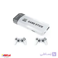کنسول بازی M2 Game Stick | کنسول بازی HDMI با ۲ دسته بی‌سیم، کیفیت 4K