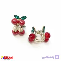 گیره روسری و گیره مو | با طرح گیلاس و جنس استیل