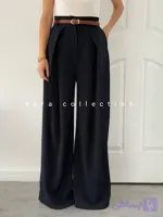 شلوار بگ پارچه ای زنانه مدل bervon