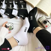جوراب مچی طرح نایک مدل 550