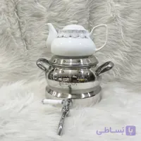 کتری قوری شیر دار استیل هارمونی3/5لیتری