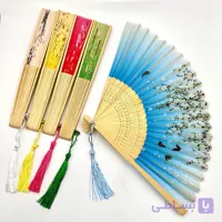 بادبزن دستی تاشو طرح‌ دار