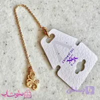 آویز ساعت زنانه ysx طرح پروانه رقصان طلایی کد 1991