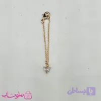 آویز ساعت زنانه ysx طرح تک نگین سفید کد 899