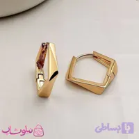 گوشواره زنانه چند ضلعی ژوپینگ کد 2591