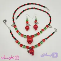 ست زنانه دستساز برند N&SH مدل انار و یلدا کد 450