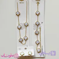 سرویس زنانه مدل ونکلیف سفید کد 3991