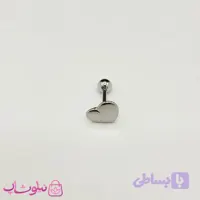 پیرسینگ گوش طرح قلب توپر کد 89