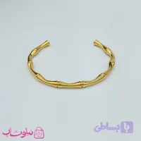 بنگل بامبو اسپرت رنگ طلایی ضخامت 4 میل کد 1591