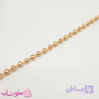 زنجیر زنانه ژوپینگ مدل آلبرنادو 50 سانت 4 میل کاملا شبیه طلا کد 800