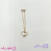 آویز ساعت زنانه ysx طرح قلب برفی نگینی کد 899