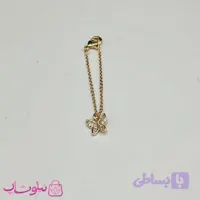 آویز ساعت زنانه ysx طرح پروانه طلایی کد 899