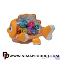 اسباب بازی ماهی چرخ دنده ای موزیکال
