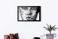 تابلو یک تکه چوبی مدل لیزا