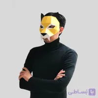 ماسک نیم صورت اوریگامی ببر