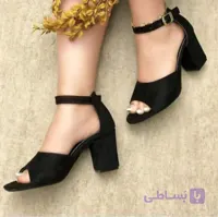 کفش زنانه پاشنه دار زنانه پاشنه 5سانت در دو جنس چرم و سوییت