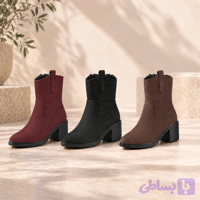 نیم بوت زنانه بغل زیپ دار مدل (آریسا)