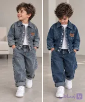 ست پیراهن و شلوار جین تدی