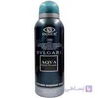 اسپری بدن اکو ترکیه ecco آکوا بلگاری - مردانه BVLGARI 200ml