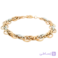 دستبند طلا زنانه ژوان 12 میلی wb1378