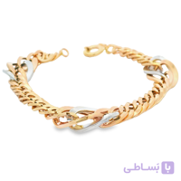 دستبند طلا زنانه ژوان 13 میلی wb1383