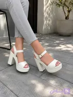 صندل پاشنه ۱۴ سانتی بندی