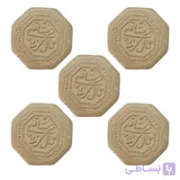 مهر نماز تربت اعلی مال کربلا طرح هشت ضلعی بسته 5 تایی