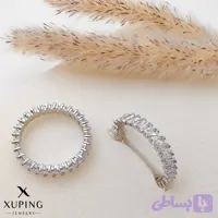 انگشتر فول نگین ژوپینگ سیلور
